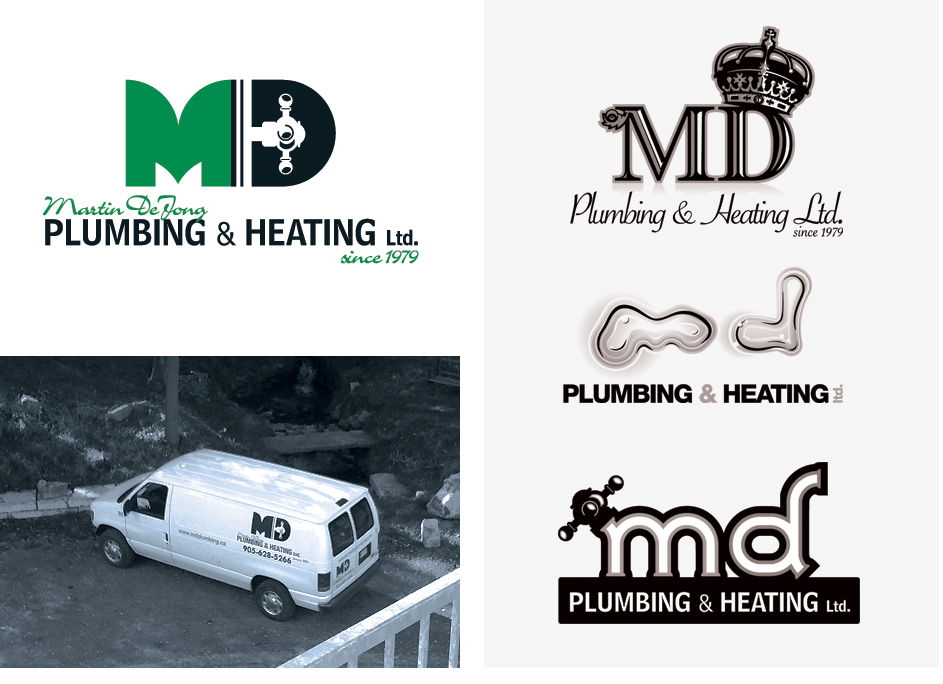 Plumber Logo Design by Pronk Graphics