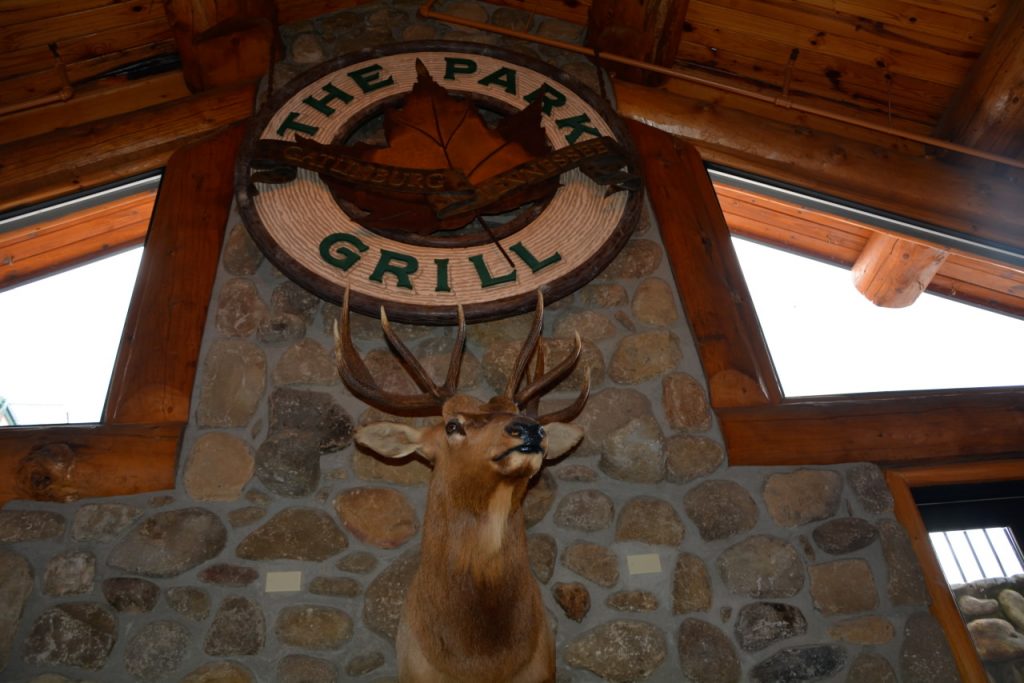 <a href="http://parkgrillgatlinburg.com/" target="blank">The Park Grill</a>, the best steak I have had a long time.