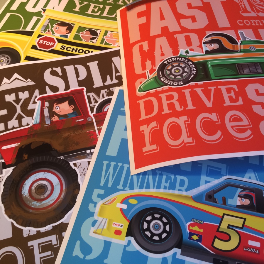 Gearhead Kids Art Prints