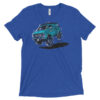 Vanning T-Shirt (blue). Art © Timothy Pronk