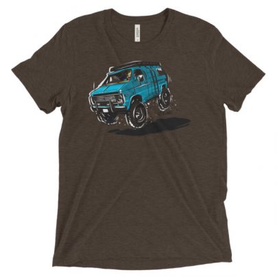 Vanning T-Shirt | Hot Rod Cartoon T-Shirts