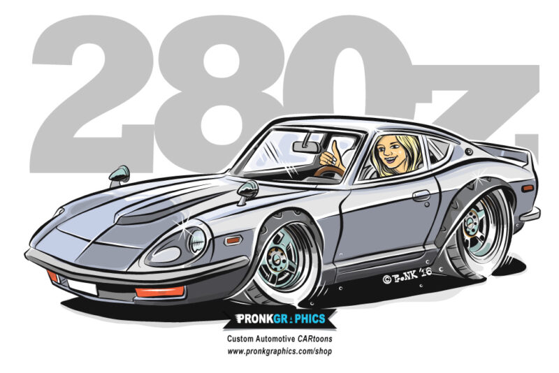 1975 Datsun 280z - Pronk Graphics | Take Creative Action | Brantford ...