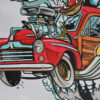 Hot Rod 43 Woody Wagon art for sale by Pronk Graphics