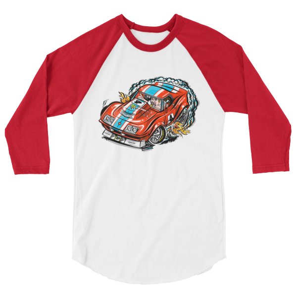 1968 Corvette L88 Cartoon Long Sleeve Jersey