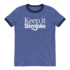 Keep It Simple Blue T-Shirt