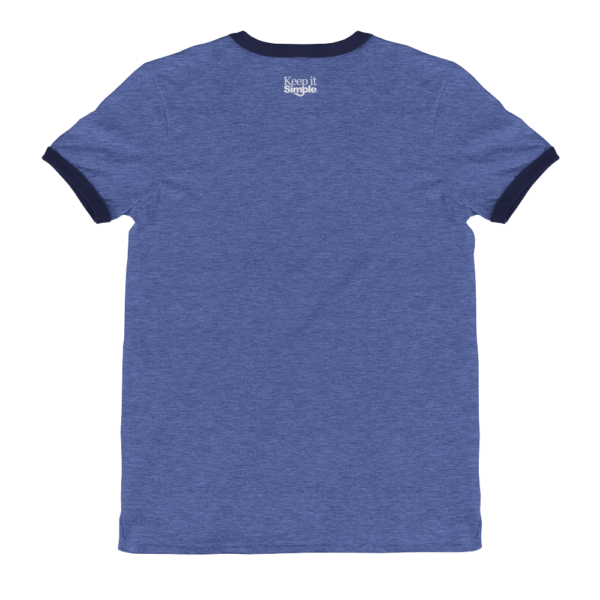 Keep It Simple. Heather Blue T-Shirt