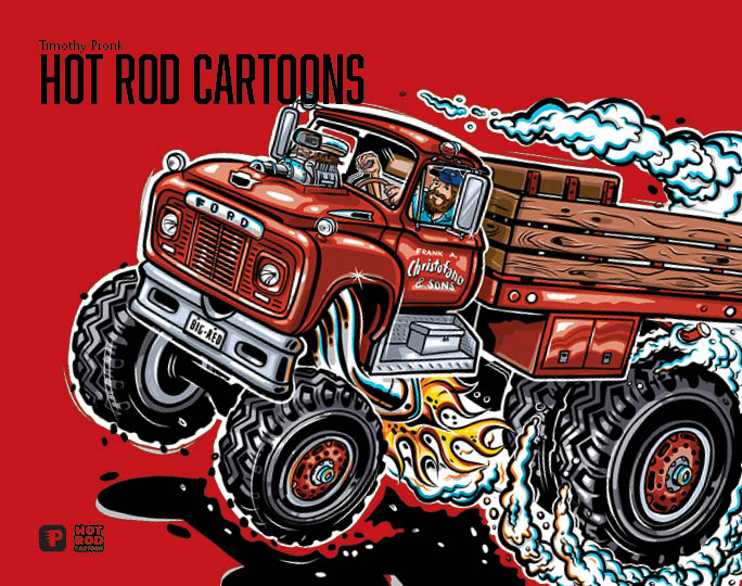 Hot Rod Cartoons Art Book 1 (PDF) | Hot Rod Cartoon Drawings Book