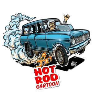 Hot Rod Cartoon Chevy Nova