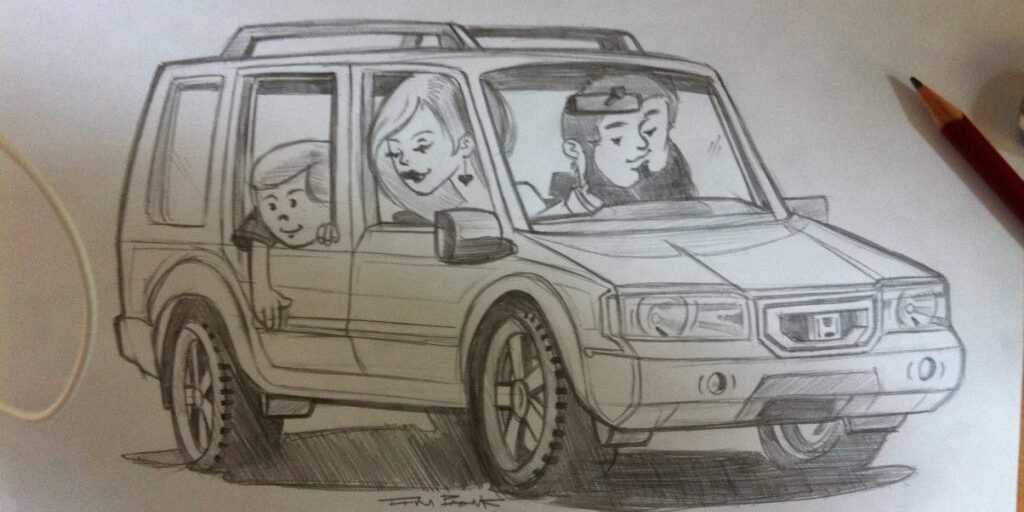 Family Trip - Sketch