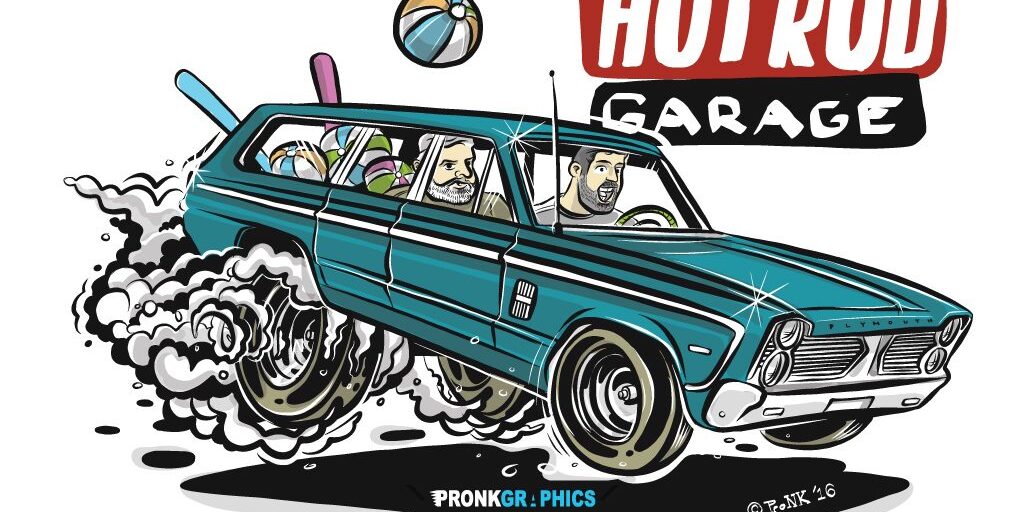 Fury Roadmaster Hotrod Garage - Artwork © Timothy Pronk - www.pronkgraphics.com